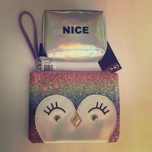 NWT Set of 2 Muticolored Rainbow Bags